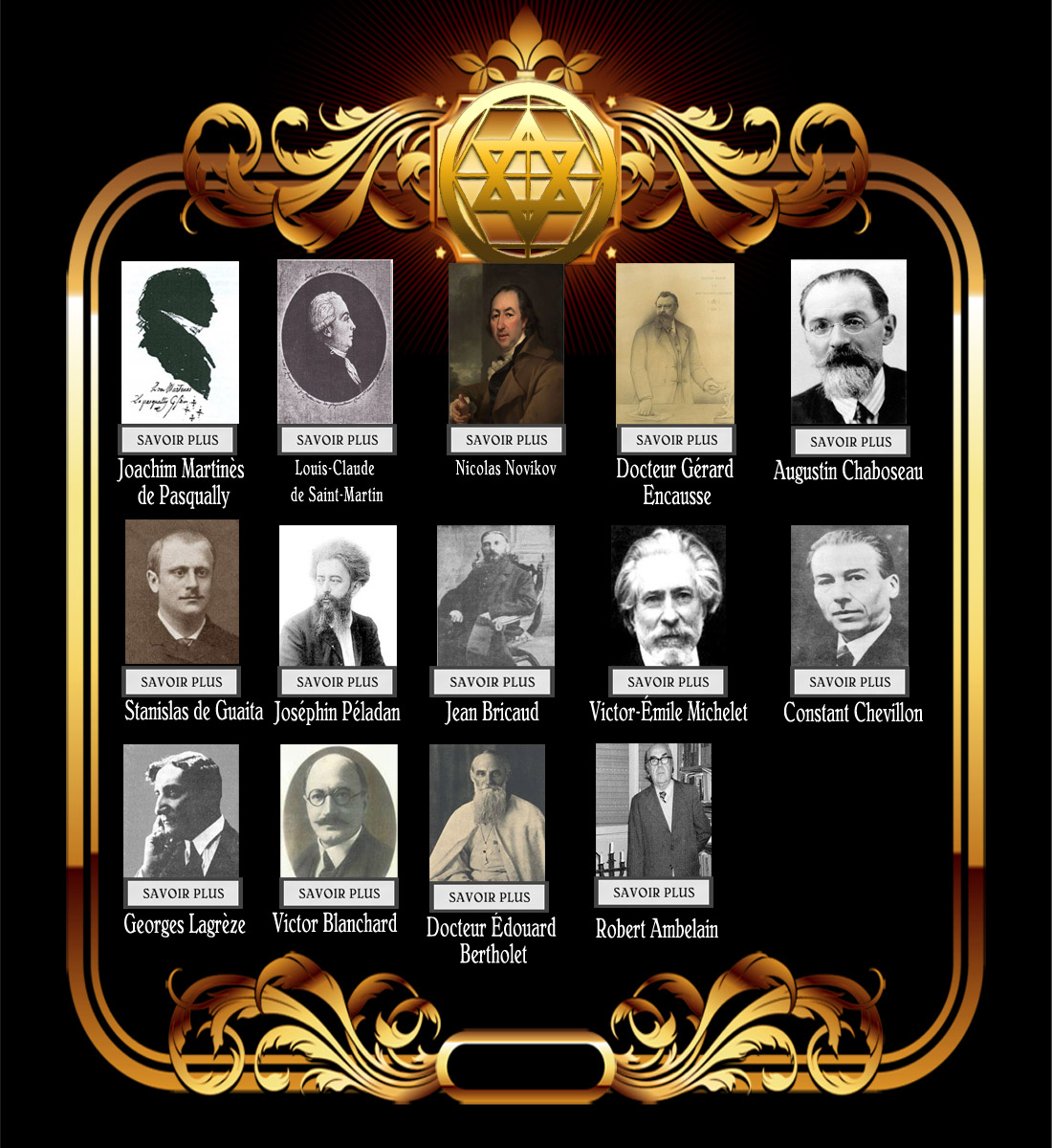 Maîtres Passés du Martinisme